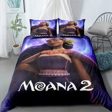 Single King Single Double Queen King Size Bed Quilt Doona Duvet Cover Set Moana