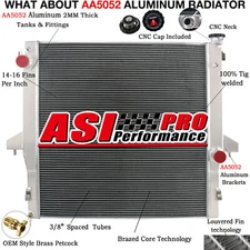 2-ROW RADIATOR FOR 2003-2010 DODGE RAM 2500 3500 4000 4500 5.9L 6.7L L6 CUMMINS