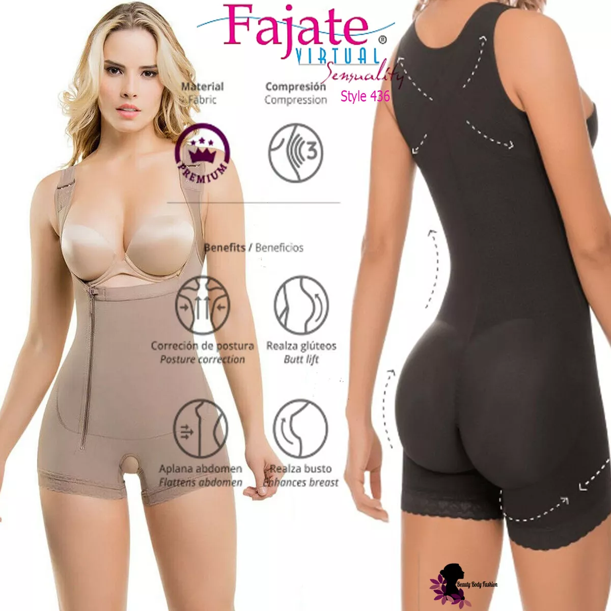 Fajate virtual sensuality waist trainer hot sale