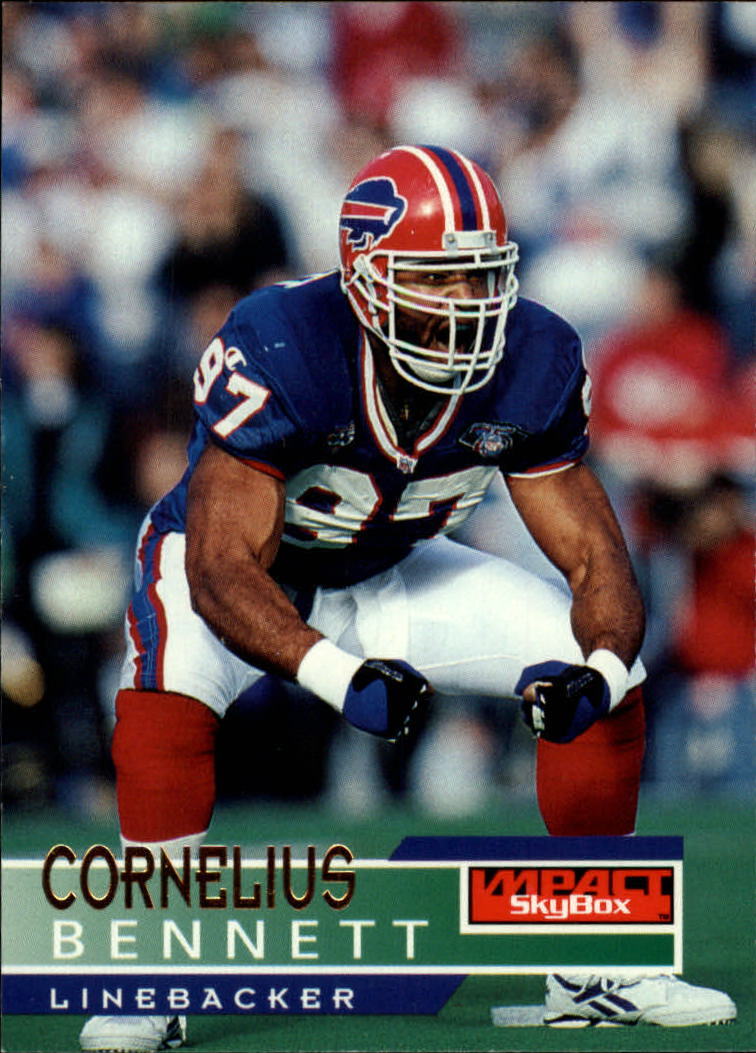 1995 SkyBox Impact #9 Cornelius Bennett - NM