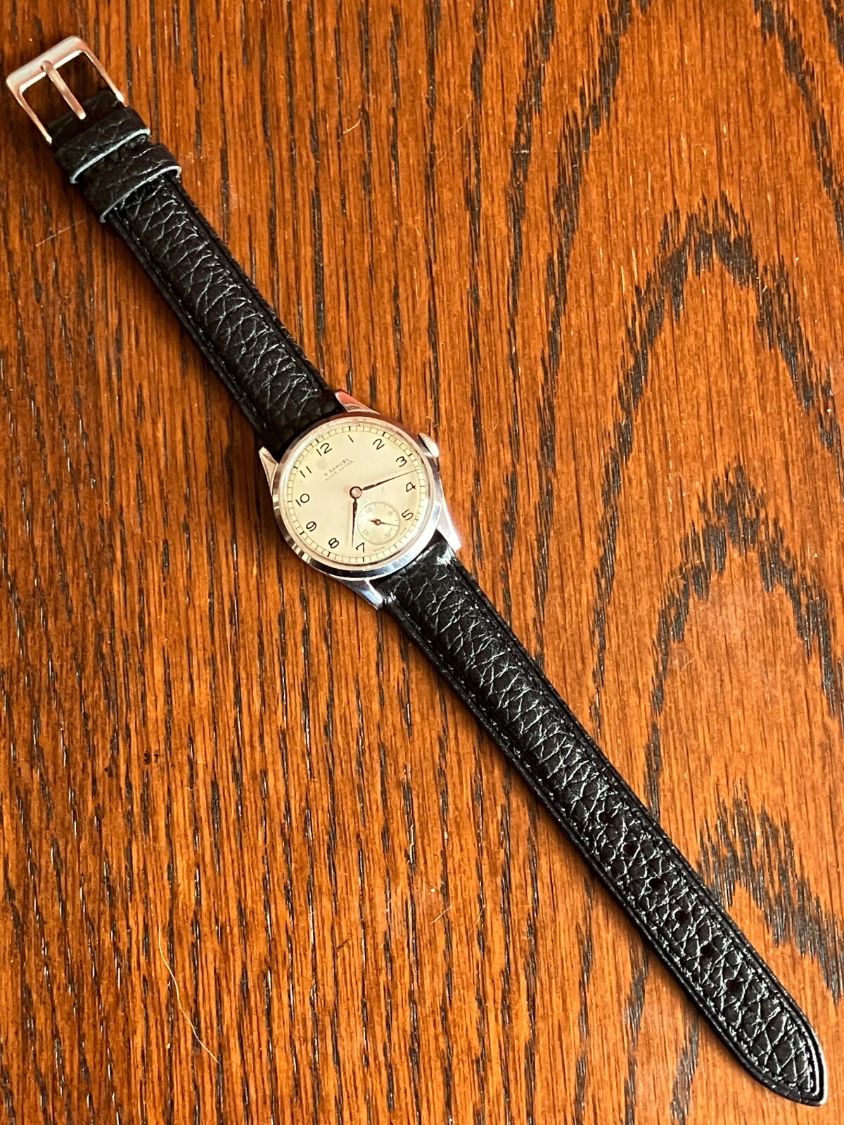 H Samuel c. 1945 Vintage Watch Acme Lever Swiss Movement AS 1215