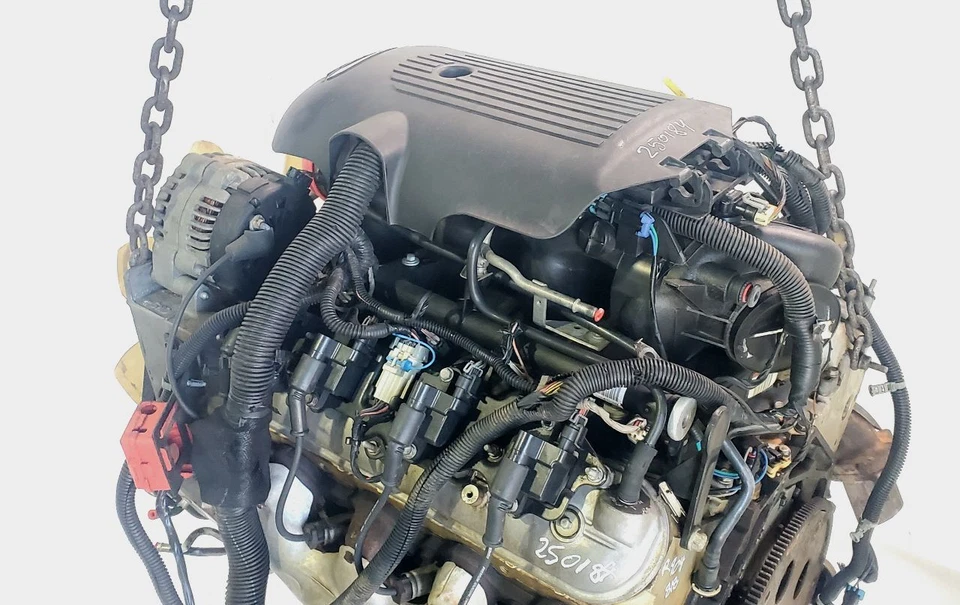 2003 2006 GMC Sierra 2500 OEM Engine Motor 6.0L Automatic 4WD Full Pull Out V8 - Изображение 3 из 4