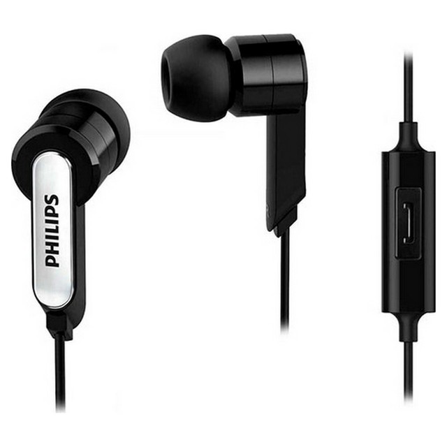 Philips She1405bk/10 Cuffie Auricolari in Ear con Microfono (microfono |  Acquisti Online su eBay