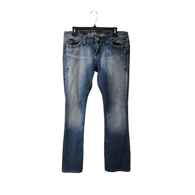 Ymi Premium Vintage y2k Distressed Bootcut Jeans Size 13 Low Rise