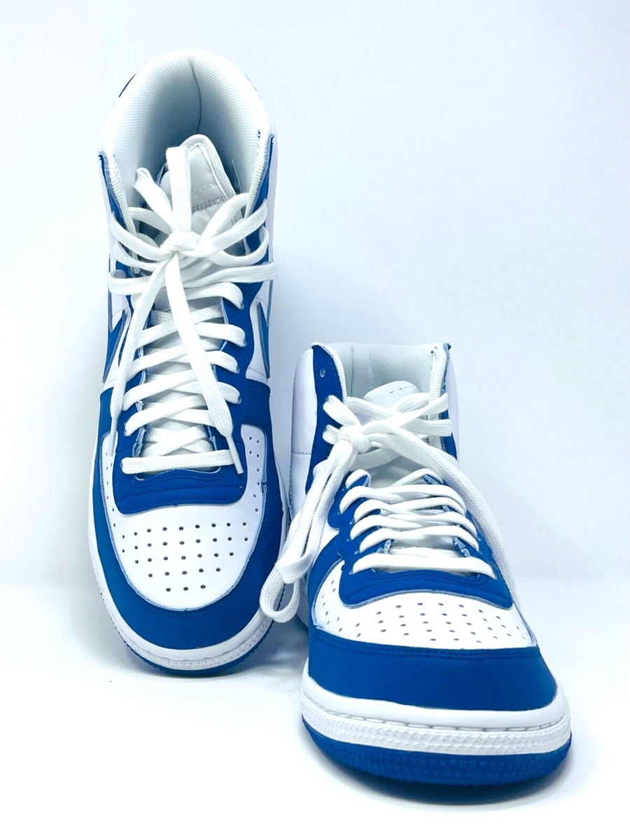 Nike Terminator High White Game Royal FN6836-100 Fashion Sneaker Men Size 9 Men main image 4
