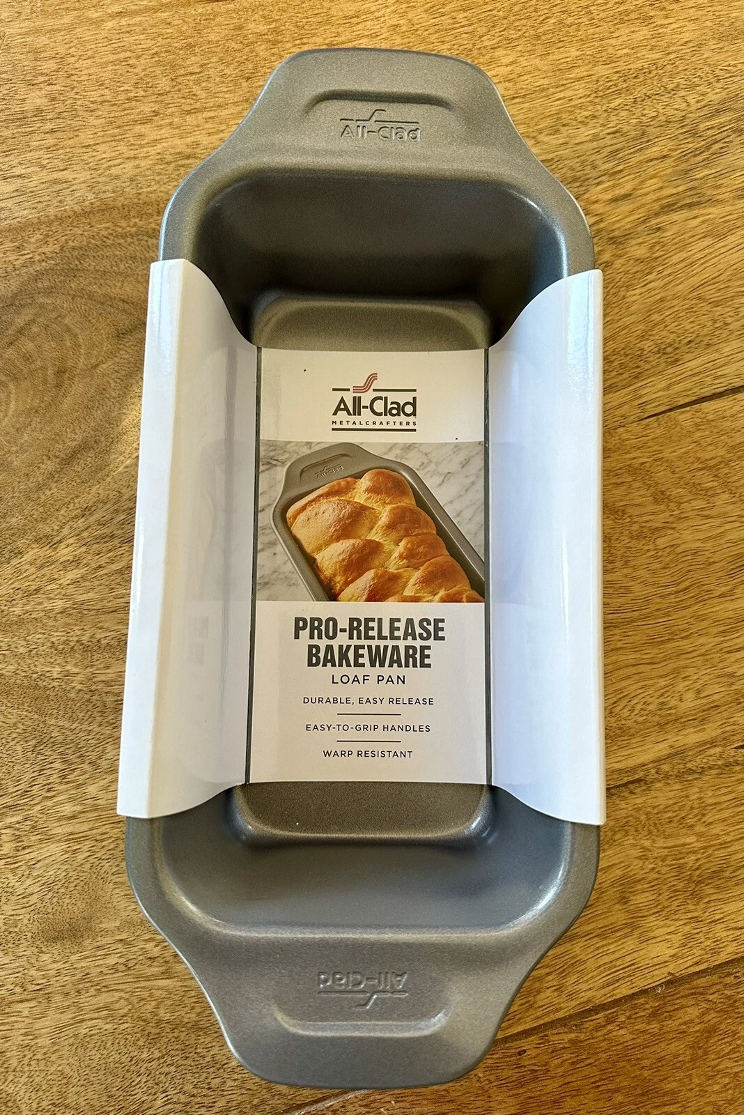 ALL-CLAD Pro-Release Bakeware 1 lb Bread Loaf Pan 9"x4.5"x2.75" NWT