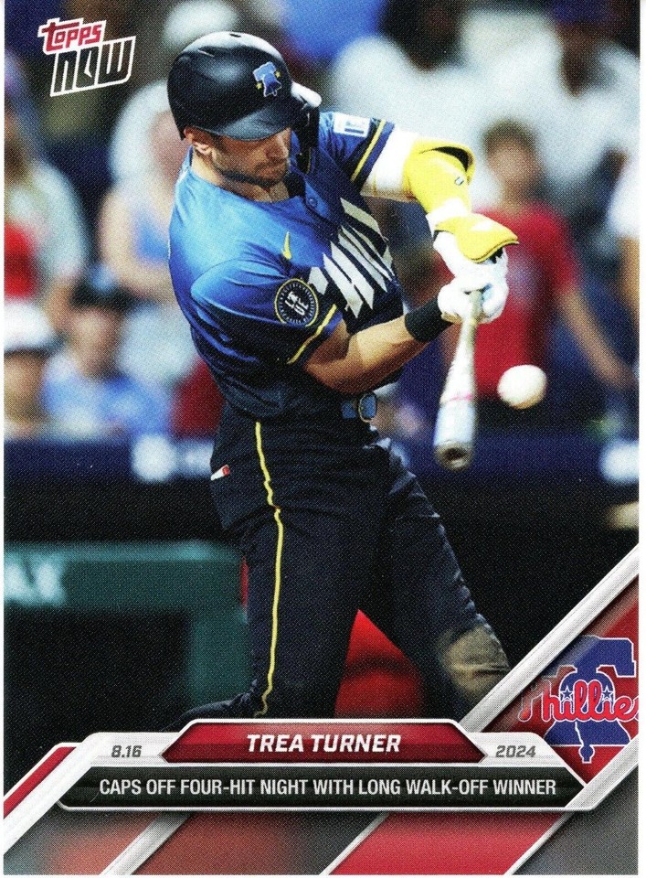 2024 Topps Now - Trea Turner #560 - 1 of 1