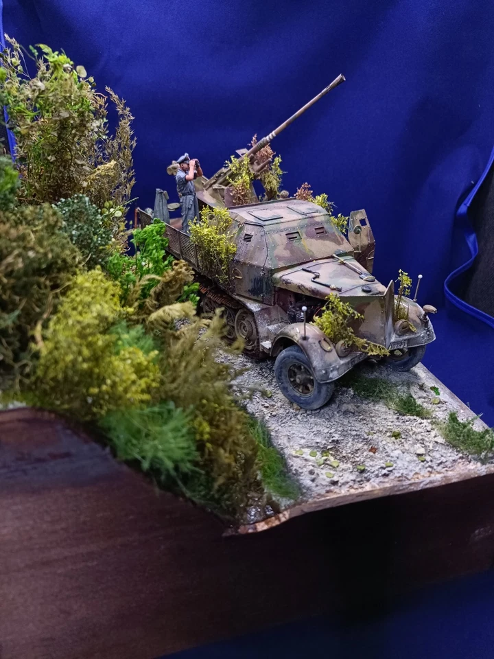 1:35 Diorama Germania Ww2 dipinto a mano - Immagine 3 di 4