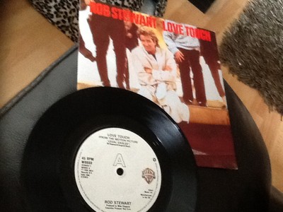 ROD STEWART . LOVE TOUCH . from film ''Legal Eagles''  . 1984 . Rare. Nr MINT
