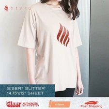 Siser Glitter 14.75" x 12" Sheet *FREE SHIPPING*