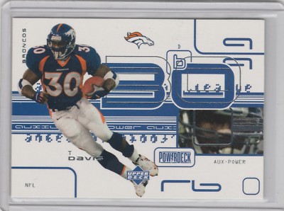 1999 Upper Deck Powerdeck Auxiliary #AUX-6 Terrell Davis 