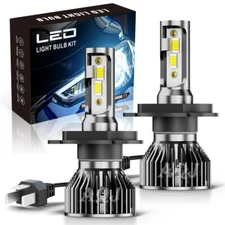 For Toyota Yaris Hatchback 1.5L 2007-2020 H4/9003 LED Headlights High Low Bulbs