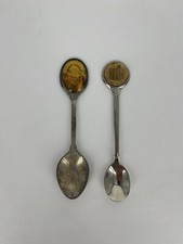 Vintage Collectible 2 Dover Castle Sliver Spoons Souvenir