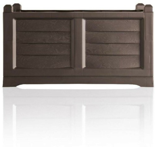 Fioriera vaso rettangolare Bama Arredo cm 80x42,5x42h Lt 120 giardino terrazzo - Foto 4 di 4