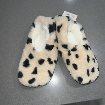 Women's Faux Fur Cozy Pull-On Slipper Socks