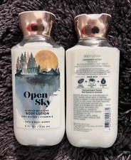 Bath  Body Works X2 OPEN SKY Body Lotion Moisture 24 Hour New Discontinued