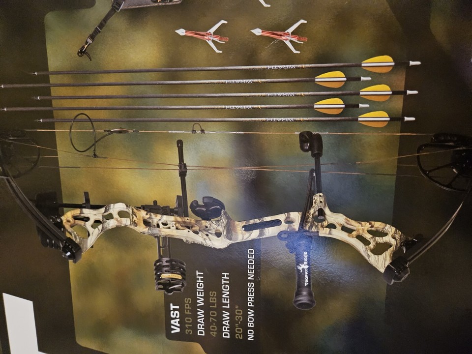 BEAR ARCHERY Vast RTH Extra Compound Bow Kit 4070lbs AVO4A2XOA7R