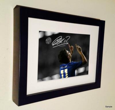 Signed Autographed Oscar Chelsea Photo Photograph Picture Frame ...