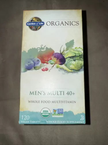 Garden of Life Organic Men's Multivitamin - 120 Tablets Exp 01/27++