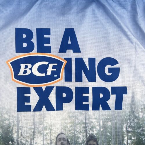 BCF Expert Men’s Fishing Shirt Size S Blue S/S Zip Collar Camping Uniform Staff - Picture 5 of 7