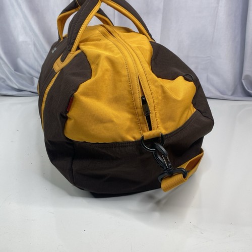 Hedgren Outdoor Gear Travel Gym Duffel Bag Yellow Brown High Quality Large - Picture 8 of 15