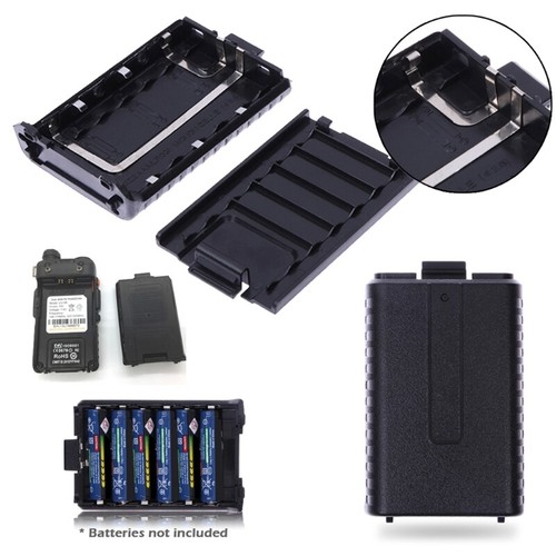 Replacement 6x AAA Batteries Pack for Shell Box for UV-5R 5RE Two Way Ra - Zdjęcie 4 z 8