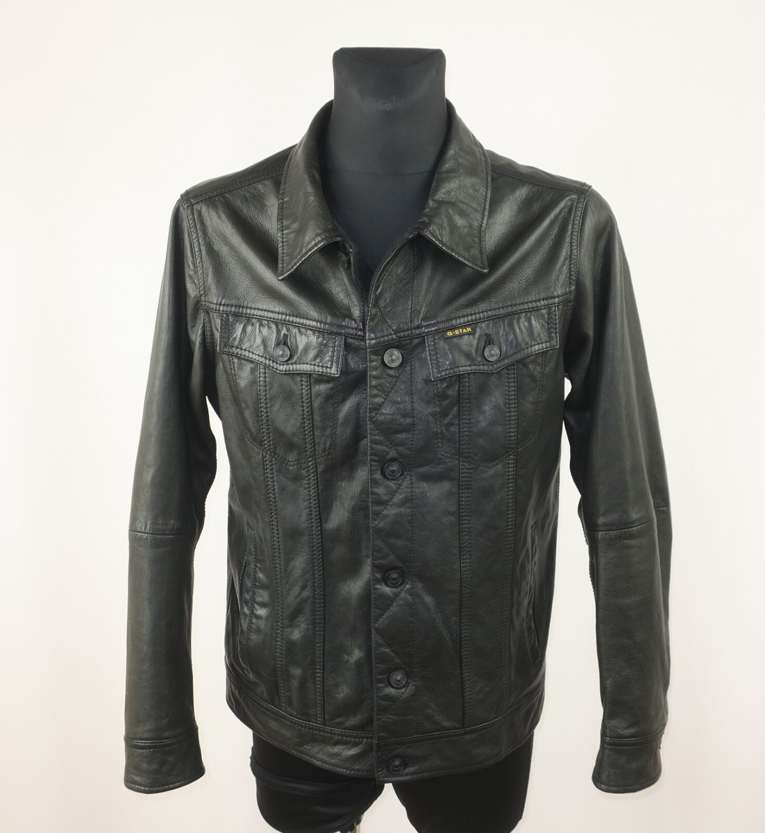 wtpg 様G-STAR RAW MOWER LEATHER JKT ライダース Biker Jackets
