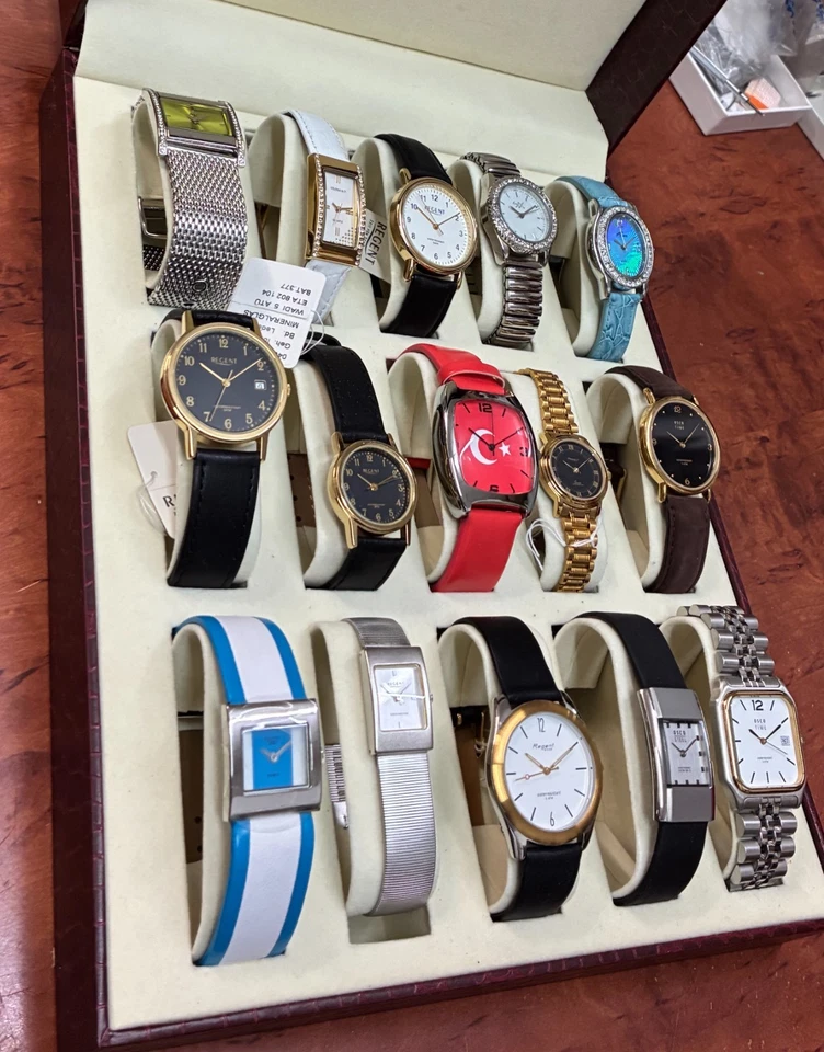 Bundle 15 Piece 0sco And Regent Watches Ladies and Men Individual Pieces Alle Foto 4 de 4