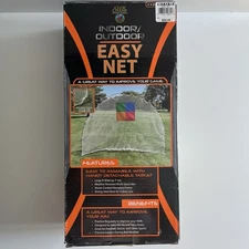 Club Champ Indoor/Outdoor Easy Net Multi-Sport 9' x 7' Easy Set-Up & Take-Down