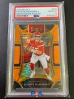 Patrick Mahomes 2023 Select Neon Orange Pulsar Prizm #446 /7 PSA 10 RARE 🔥