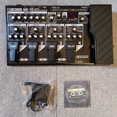 BOSS ME-70 Guitar Effects Pedal Multi-Effects Pedal W/Adapter From Japan