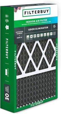 Filterbuy 16x25x5 Air Filters, Odor Eliminator AC Furnace for Trion Air Bear