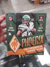 2022 Panini Phoenix Football Hobby Box Factory Sealed Brand New 3 Hits Per Box