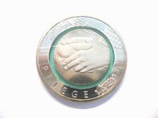 10 Euro Care (helping hands) J Hamburg Mint Green 2022 + TOP + from uncirculated Reel