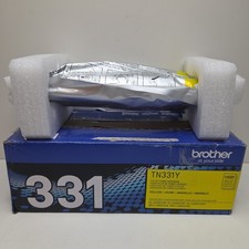 GENUINE - BROTHER TN331Y YELLOW TONER CARTRIDGE - TN-331Y - OPEN BAG