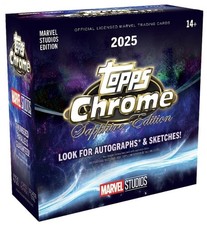 2025 Topps Chrome Sapphire Marvel Studios- Pick Your Card