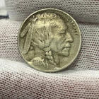 1913 Type 2  Full Horn Higher Grade Buffalo Nickel -  Better Date US Coin!