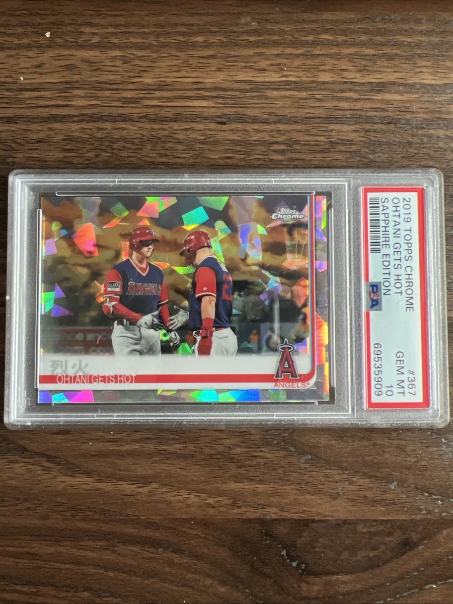 2019 Topps Chrome Sapphire Edition Baseball Trading Cards for sale