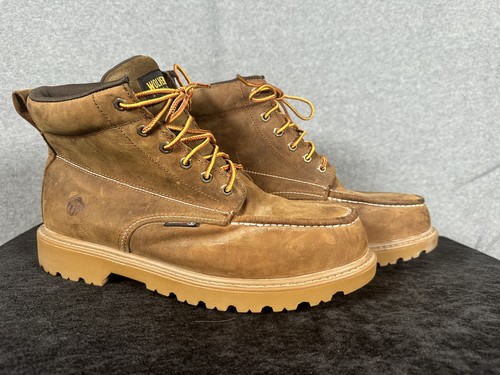 Wolverine Floorhand Moc Toe Work Boots W221049 Steel Toe Waterproof Mens 12EW