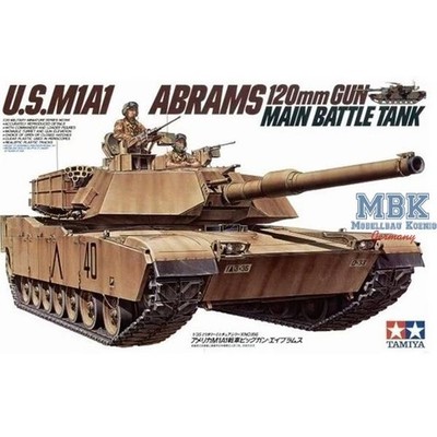 TAMIYA 35156 M1A1 Abrams 120mm Gun Main Battle Tank