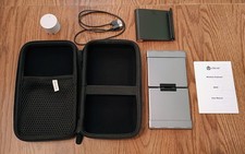 iClever Foldable Bluetooth Keyboard, Ultra-Slim Metal Keyboard w/CASE