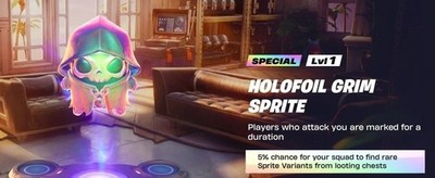 Special Holofoil Grim Sprite (You Keep It)