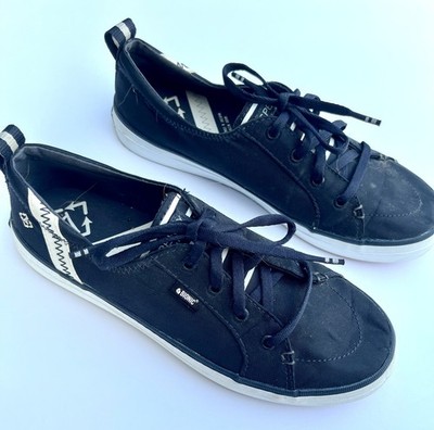 Sperry Crest Vibe Bionic Lace Up Sneaker Boat Shoe, Women s Sz 7.5, STS84568