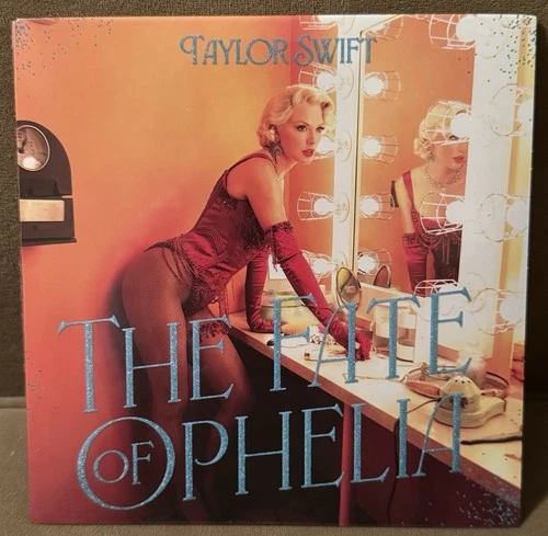 🌟 Taylor Swift The Fate of Ophelia 7” Single Vinyl Orange Gold Glitter IN HAND