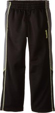 Reebok Boys Endurance Track Pants in Black Size 4