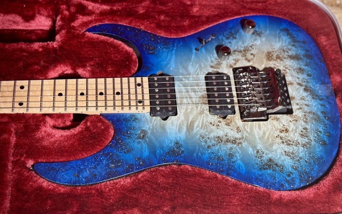 Ibanez Prestige(限定生産品)RG652MPB-GFB Ibanez RG Prestige RG652MPB GFB Ghost Fleet Blue Burst