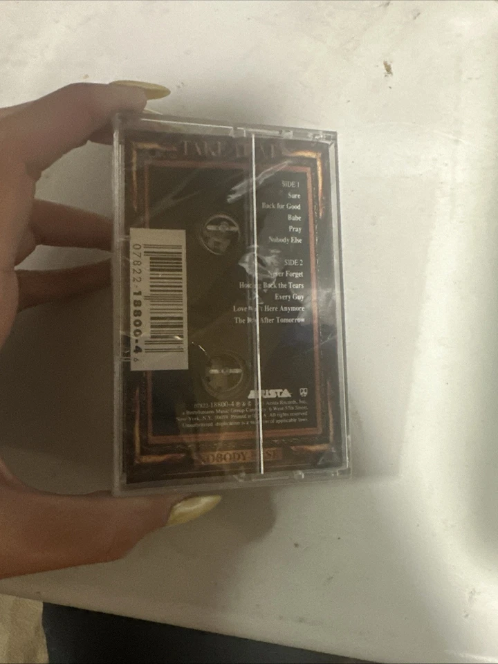 Nobody Else - Take That Cassette SEALED w/ Hype Sticker RARE - Image 3 of 4