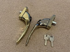 UPVC Window Handle x2 Gold