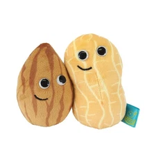Sun Lemon Off Time Plush Toy Nuts 11 x 5 x 9 cm