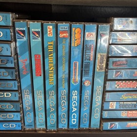 Sega CD Massive Lot of 90 Games!